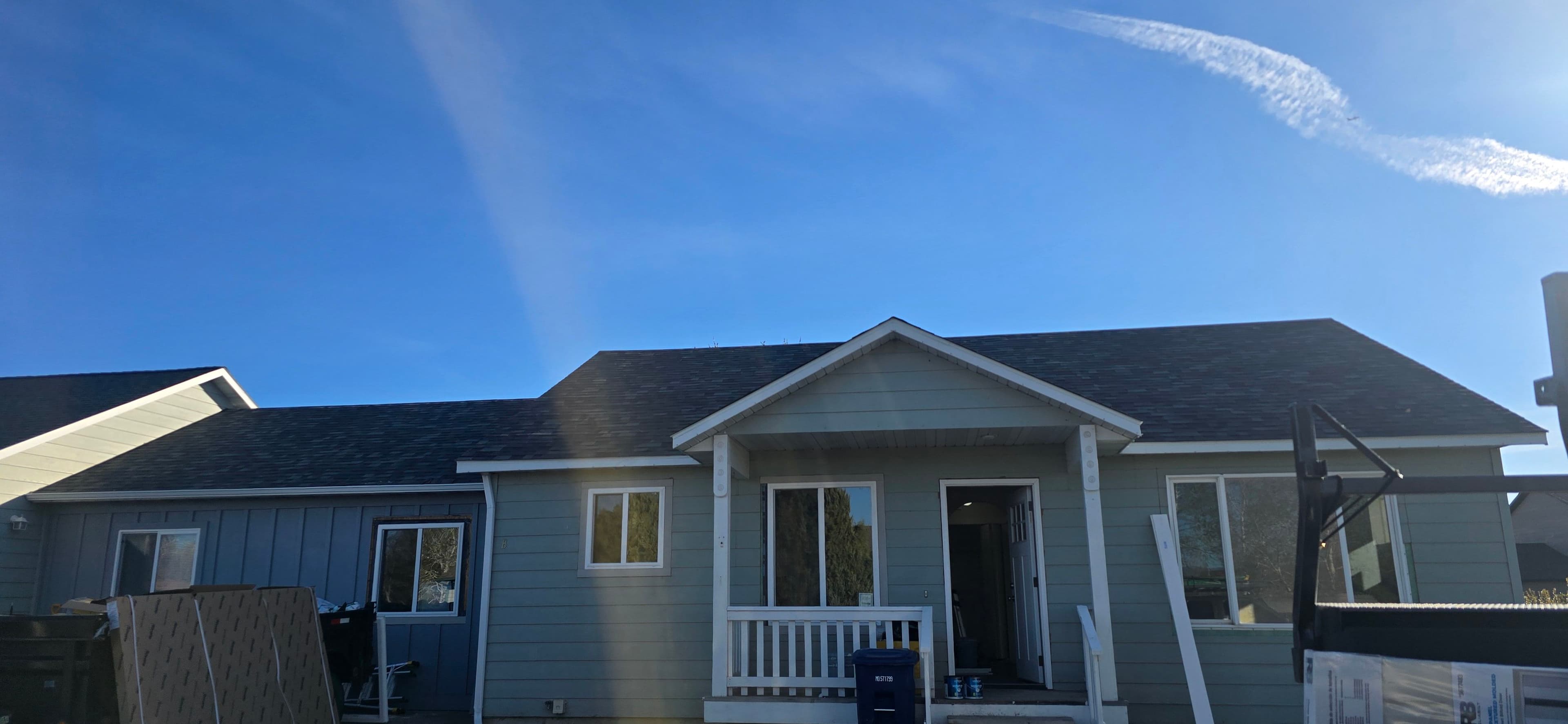 Project New Roof Installed on This Home Build in Progress image